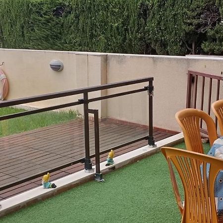 Apartamento Con Terraza Y Acceso Directo A La Piscina Y A 50 M De La Playa Miami Playa Exterior foto